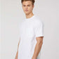 Tultex 293 Unisex Heavyweight Jersey Pocket T-Shirt - Side view