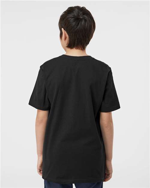 Tultex 295 Youth Heavyweight Jersey T-Shirt - Back view
