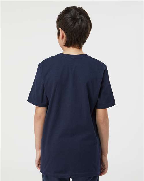 Tultex 295 Youth Heavyweight Jersey T-Shirt - Back view
