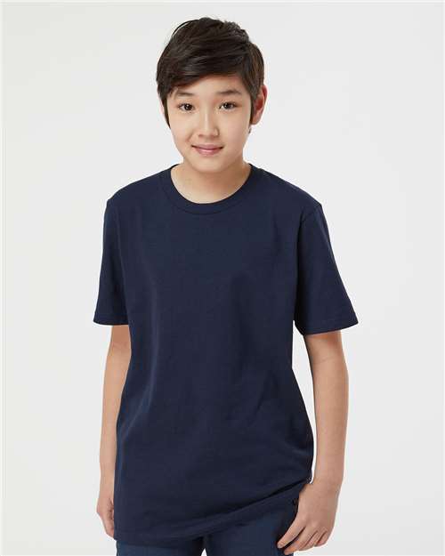 Tultex 295 Youth Heavyweight Jersey T-Shirt - Front view