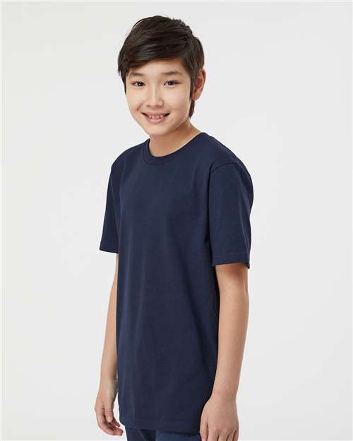 Tultex 295 Youth Heavyweight Jersey T-Shirt - Side view