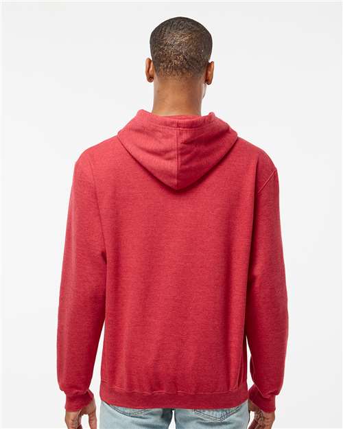 Tultex 320 Unisex Fleece Hooded Sweatshirt - Back view