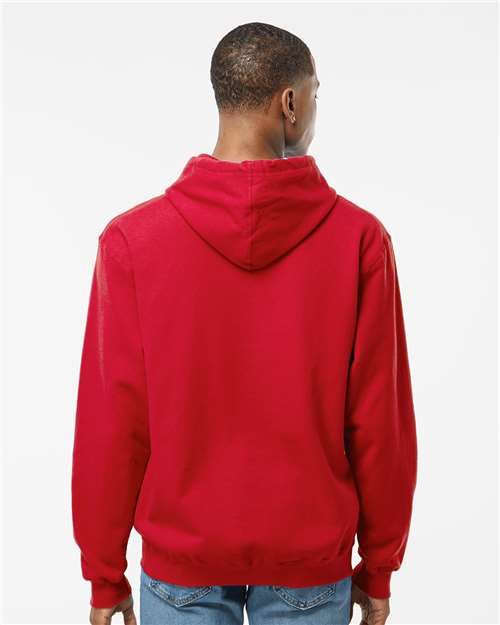 Tultex 320 Unisex Fleece Hooded Sweatshirt - Back view