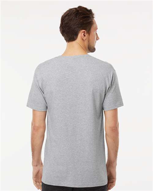 M&O 4800 Men's Gold Soft Touch T-Shirt - Back view