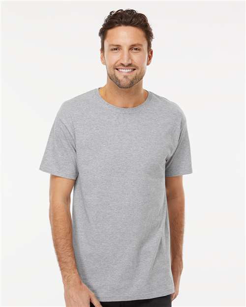M&O 4800 Men's Gold Soft Touch T-Shirt - Front view
