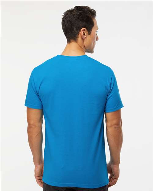 M&O 4800 Men's Gold Soft Touch T-Shirt - Back view