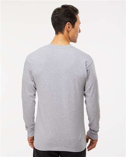 M&O 4820 Men's B-Tech Cotton-Feel T-Shirt - Back view