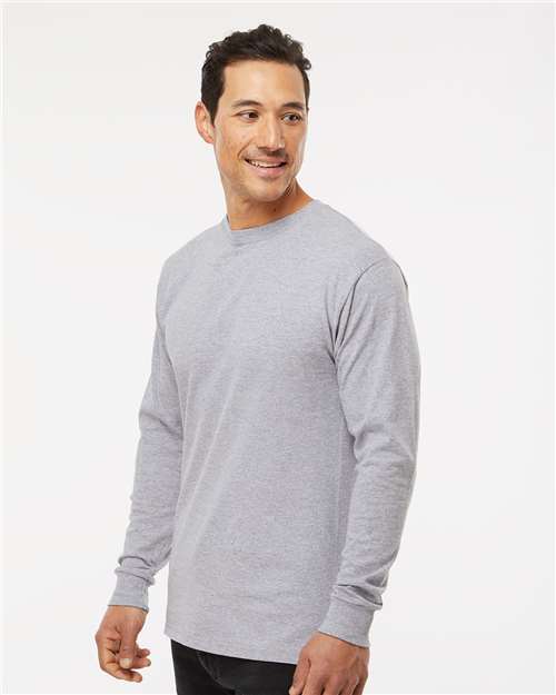 M&O 4820 Men's B-Tech Cotton-Feel T-Shirt - Side view