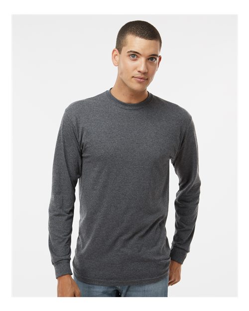 M&O 4820 Men's B-Tech Cotton-Feel T-Shirt - Front view