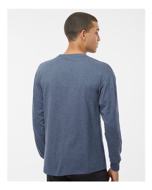 M&O 4820 Men's B-Tech Cotton-Feel T-Shirt - Back view
