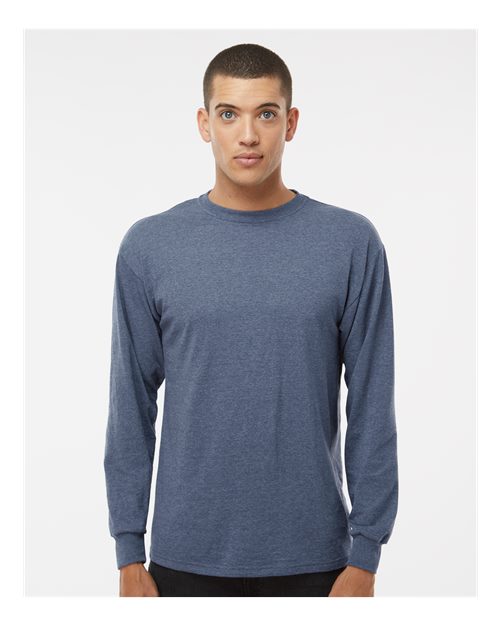 M&O 4820 Men's B-Tech Cotton-Feel T-Shirt - Front view