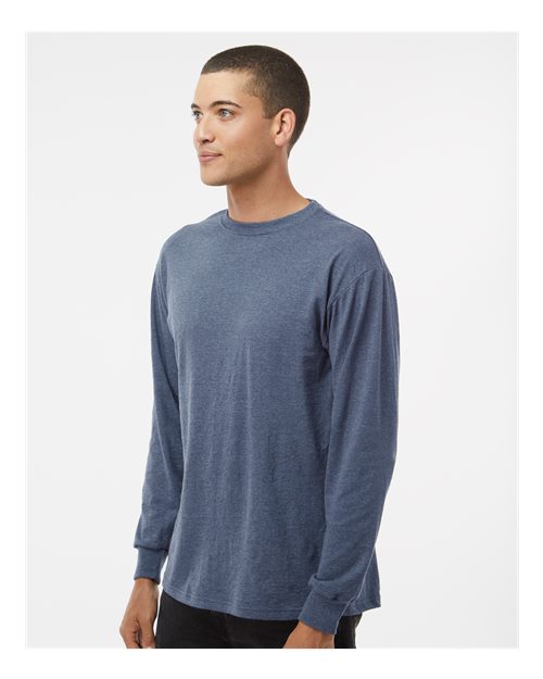 M&O 4820 Men's B-Tech Cotton-Feel T-Shirt - Side view