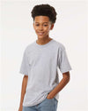 M&O 4850 Youth Gold Soft Touch T-Shirt - Front view