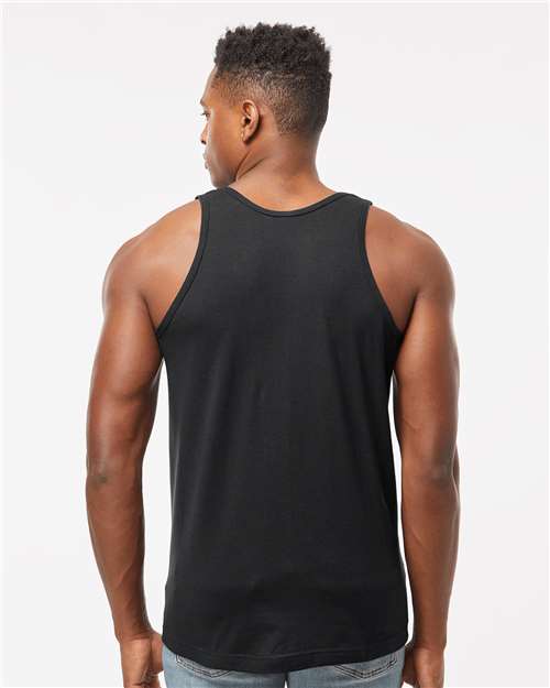 Tultex S105 Unisex Fine Jersey Tank Top - Back view