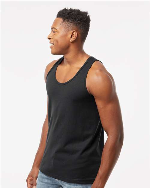 Tultex S105 Unisex Fine Jersey Tank Top - Side view