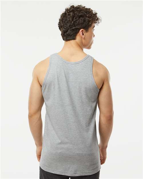 Tultex S105 Unisex Fine Jersey Tank Top - Back view