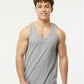 Tultex S105 Unisex Fine Jersey Tank Top - Front view