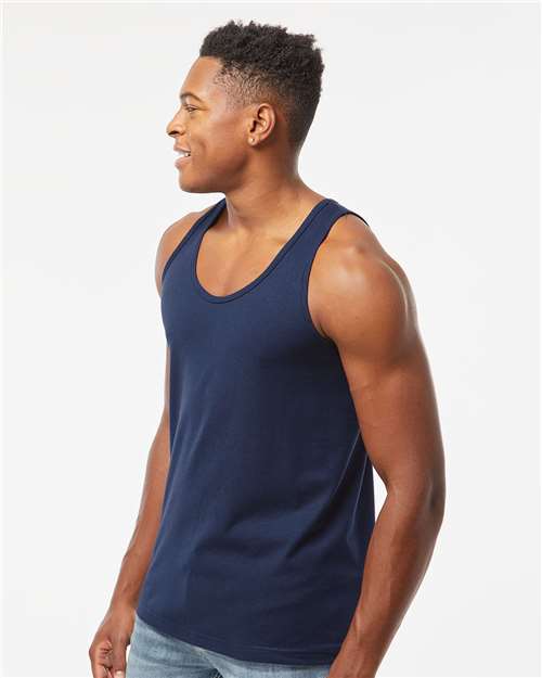 Tultex S105 Unisex Fine Jersey Tank Top - Side view
