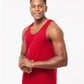 Tultex S105 Unisex Fine Jersey Tank Top - Side view