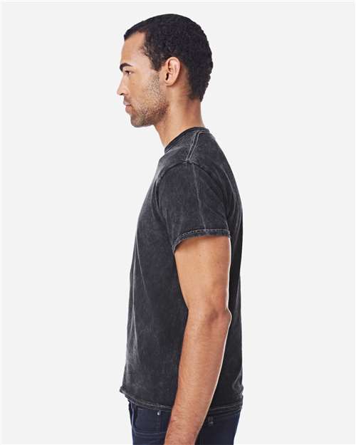 Colortone 1300 Unisex Mineral Wash T-Shirt - Side view