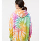 Colortone 8777 Unisex Tie-Dyed Hooded Sweatshirt - Back view