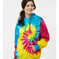 Colortone 8777 Unisex Tie-Dyed Hooded Sweatshirt - Front view