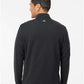 Adidas A554 Men's 3-Stripes Quarter-Zip Sweater Pullover - Back view