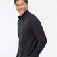 Adidas A554 Men's 3-Stripes Quarter-Zip Sweater Pullover - Side view