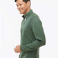 Adidas A554 Men's 3-Stripes Quarter-Zip Sweater Pullover - Side view