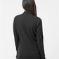 Adidas A555 Women's 3-Stripes Quarter-Zip Sweater Pullover - Back view