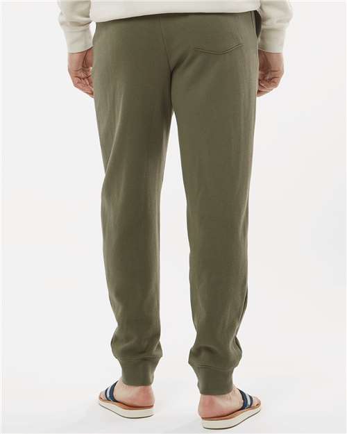 Independent Trading Co. IND20PNT Men's Midweight Fleece Sweatpants - Back view
