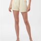 Independent Trading Co. PRM20SRT Women?s Lightweight California Wave Wash Fleece Shorts - Front view