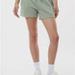Independent Trading Co. PRM20SRT Women?s Lightweight California Wave Wash Fleece Shorts - Front view