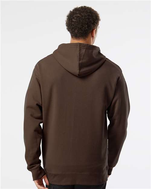 Independent Trading Co. SS4500 Unisex Midweight Hooded Sweatshirt - Back view