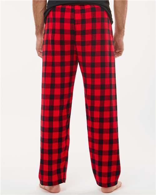 Boxercraft BM6624 Men's Harley Flannel Pants - Back view