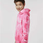 Independent Trading Co. PRM1500TD Youth Midweight Tie-Dyed Hooded Sweatshirt - Side view