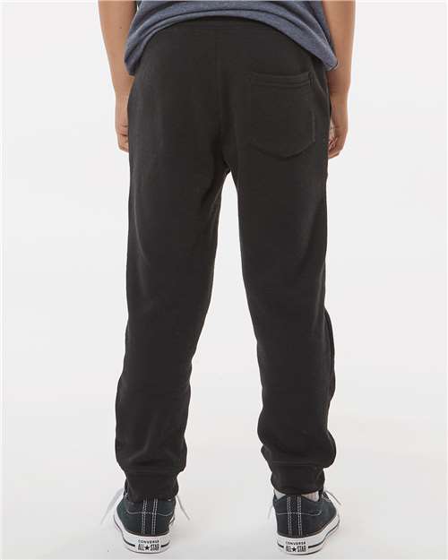 Independent Trading Co. PRM16PNT Youth Lightweight Special Blend Sweatpants - Back view