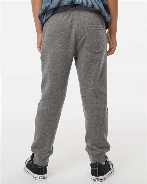 Independent Trading Co. PRM16PNT Youth Lightweight Special Blend Sweatpants - Back view