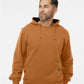 DRI DUCK 7035 Men's Woodland Fleece Hooded Pullover - Front view