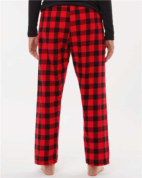 Boxercraft BW6620 Women's Haley Flannel Pants - Back view