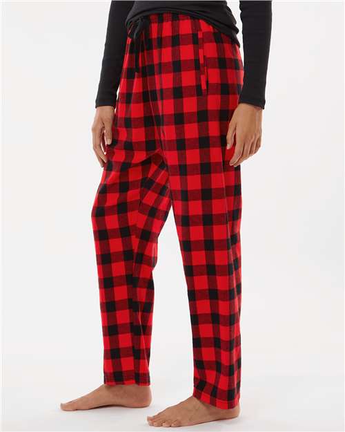 Boxercraft BW6620 Women's Haley Flannel Pants - Side view
