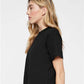 LAT 3518 Women's Boxy Tee - Side view