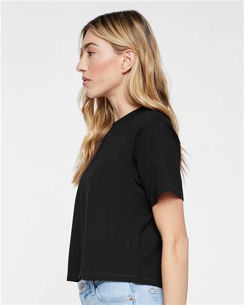 LAT 3518 Women's Boxy Tee - Side view