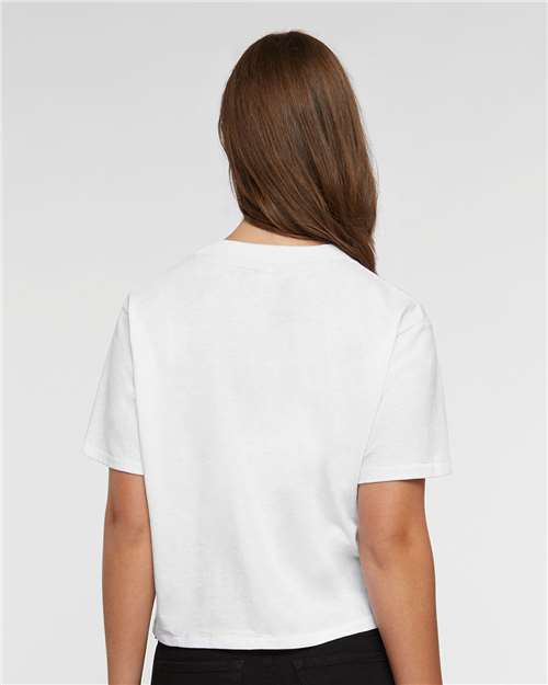 LAT 3518 Women's Boxy Tee - Back view