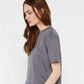 LAT 3518 Women's Boxy Tee - Side view