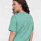LAT 3518 Women's Boxy Tee - Back view