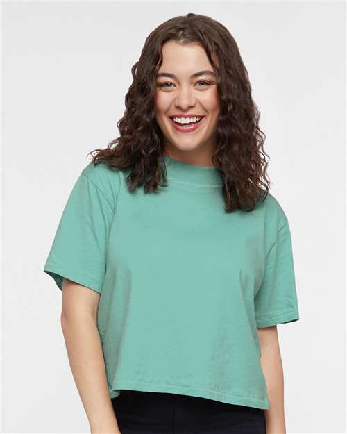 LAT 3518 Women's Boxy Tee - Front view