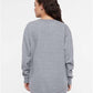 LAT 3525 Women's Weekend Crewneck Sweatshirt - Back view
