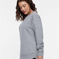 LAT 3525 Women's Weekend Crewneck Sweatshirt - Side view