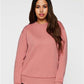 LAT 3525 Women's Weekend Crewneck Sweatshirt - Front view
